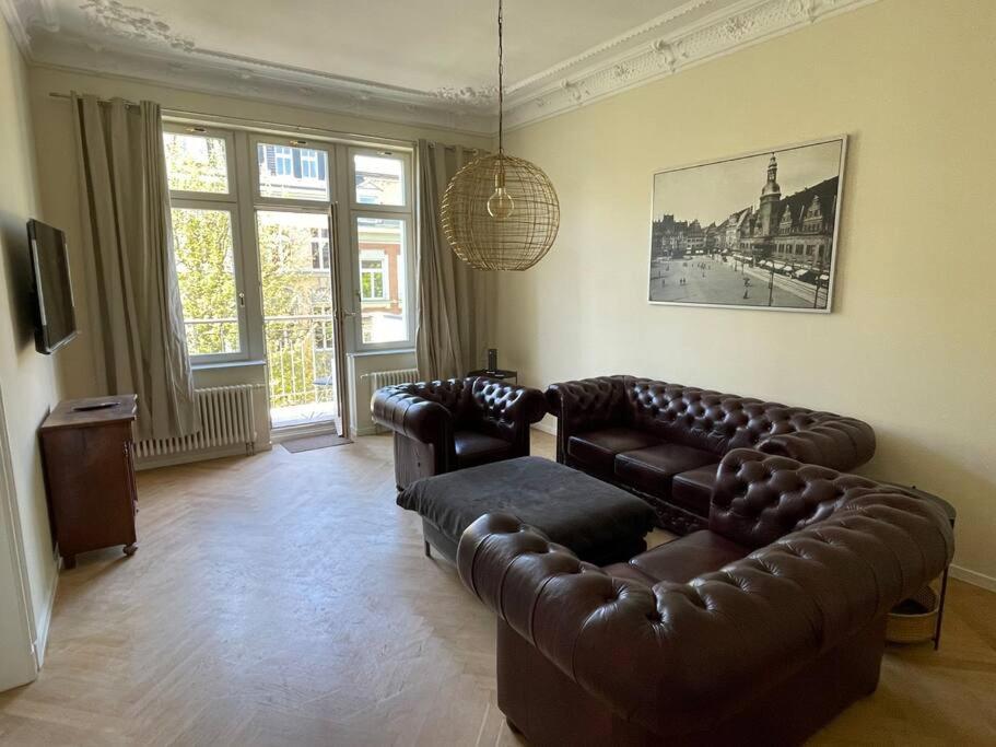 Ruhige&Charmante Altbauwohnung Lipsia Esterno foto